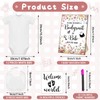 Chuarry 43 Pcs DIY Baby Bibs Decorating Kit 8 Bodysuits