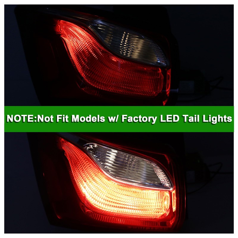 Lochnchn Tail Light Assembly Compatible with Chevy Equinox 2018 2019