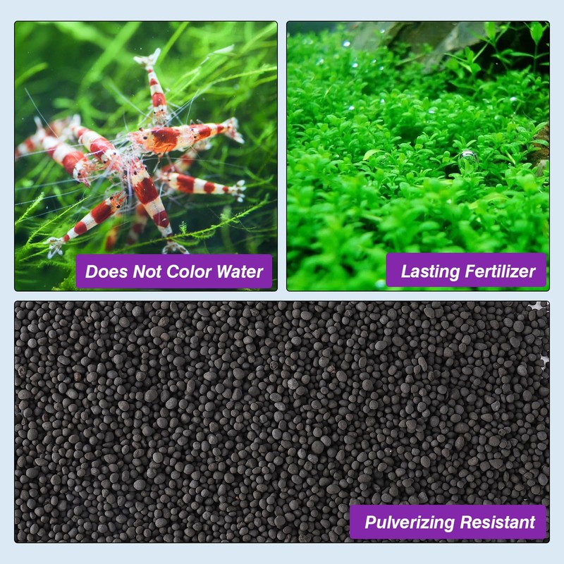 Hygger CO2 Upgraded Aquarium Soil Water Grass Mud, Ideal for