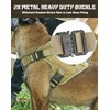 Saboos Tactical Dog Harness for Large Dogs Heavy Duty with