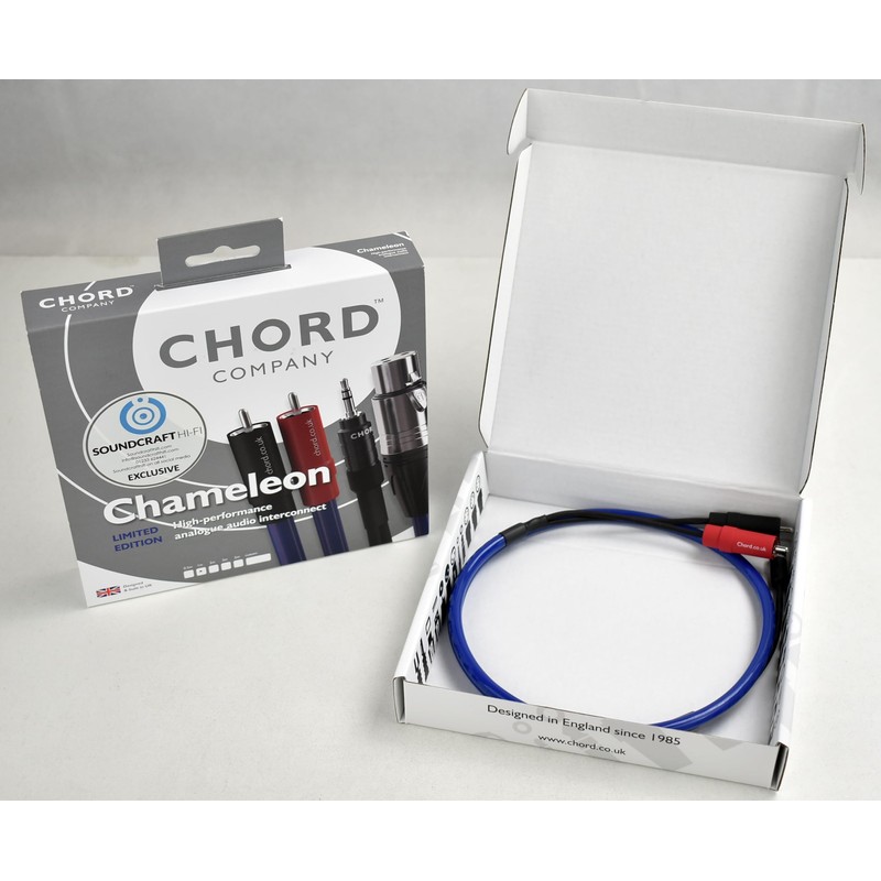 Chord Chameleon 3.5mm Mini Jack to 2 x RCA Analogue