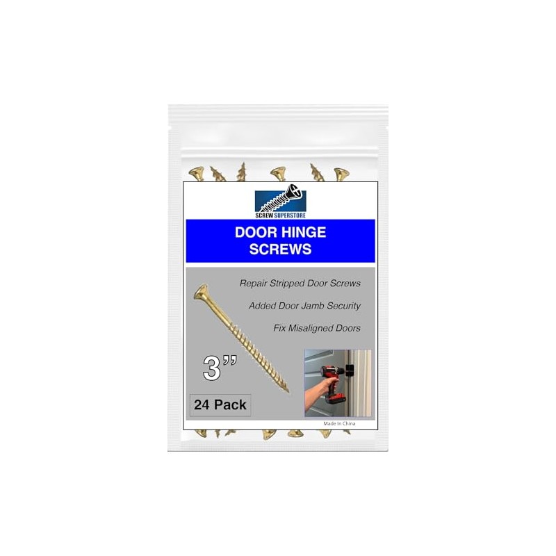 Polished Brass Finish Wood Screws 9 X 3 Inch –