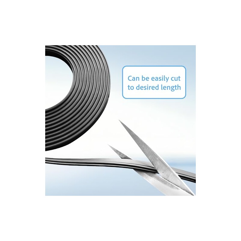 Magnetic Strips for Shower Door Replacement | 3/8" Width X