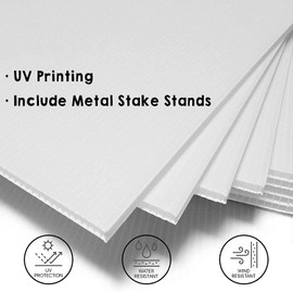 Generic Wedding Sign, Welcome To Our Wedding Sign Board, Tabletop, Plastic, White, Eclectic, 4mm, Weatherproof & Fade-Resistant