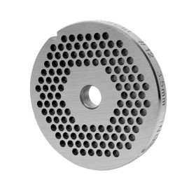 Wolfcut INOX Perforated Disc Size 10 & 12-3.5 mm Bore Compatible / Replacement with Meat Mincer Reber Type N.12EL9501 N, Alexanderwerk, Bartscher FW80, 12SQO