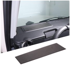 Hudiriy Soft Carbon Fiber Dashboard Storage Box Panel Trim Cover Sticker Compatible with Ineos Grenadier 2020-2024 Interior Protection Accessories