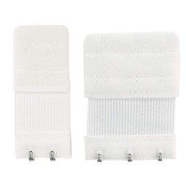 TRIXES 6-teiliges BH-Verlängerungsträger-Set, 2 Haken und 3 Hakenverlängerungen, Schwangerschafts-BH, Pflege-BH, bequem und elastisch, vorübergehende Gewichtszunahme, Damenbekleidung