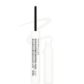 Maybelline Tattoo Studio Dip-Ink Liquid Eyeliner, Waterproof Eyeliner With Up to 24 Hour Wear, White Canvas, 1 Count