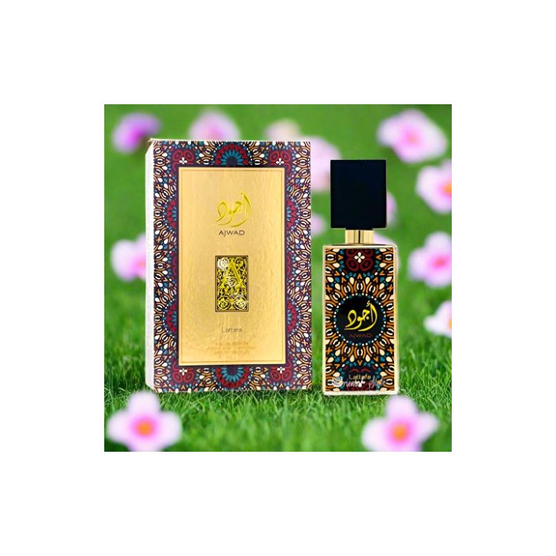 Lattafa Ajwad Eau De Perfume Spray, 2.0 Ounces