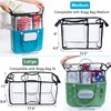 Clear Beach Bag Organizer Insert with 3pcs Accessories for Medium