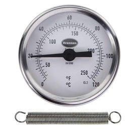 Clip on pipe thermometer - Radiator Balancing Thermometer for Hot Water Pipes and Radiators