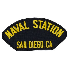 Naval Station San Diego Patch - Great Color - Veteran Owned Business