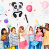 4 Pcs Panda Pinata, Panda Pinata Stick with Stick Confetti
