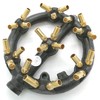 9 Inch High-powere 23 Jets Burners (Propane Gas) (23 Brass