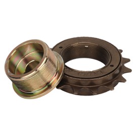 16 T Single Speed Bike Bicycle Freewheel 16 Teeth Single Speed Freewheel Flywheel Sprocket Bike Accessory