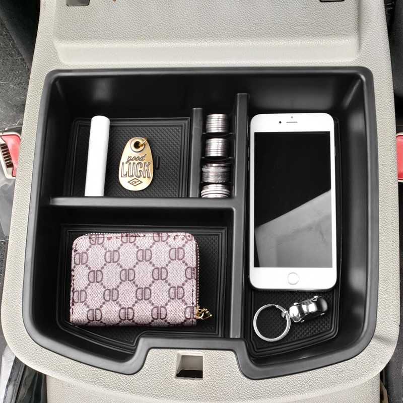 Center Console Organizer Compatible with 2007-2014 Chevy Silverado GMC Sierra