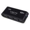 LogiLink USB-HUB 4-Port 3.0 m. Black, UA0170