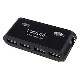 LogiLink USB-HUB 4-Port 3.0 m. Black, UA0170