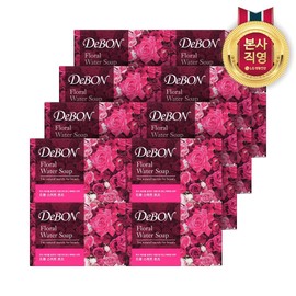 De Bon Soap 100G Sweet Rose 4pcs x 4 (16 pcs) / 드봉 비누 100G 스위트로즈 4입x4 (16개)