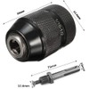 Bestgle Keyless Drill Chuck, 2~13mm SDS Adapter, Heavy Duty Impact