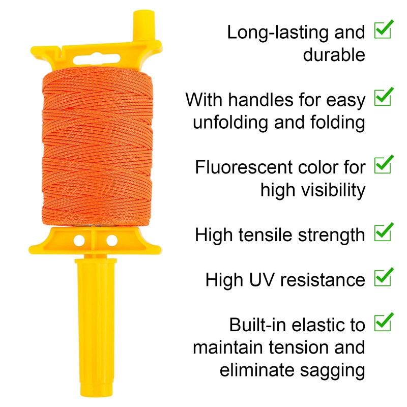 BOXOB Mason Line String, 541 FT #18 Nylon Braided Mason