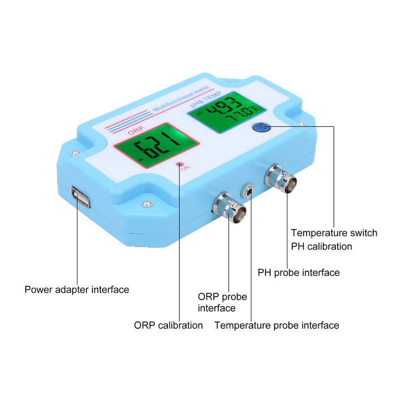 3 in 1 PH ORP Temperture Water Quality Detecor Multifunctional