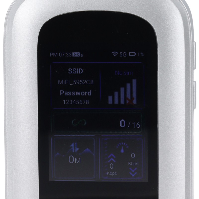 5G WiFi 6 Mobile Hotspot High Speed Support 16 Devices