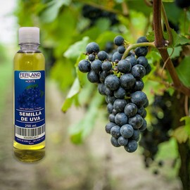 ACEITE DE SEMILLA DE UVA 100% PURO. 250 ml