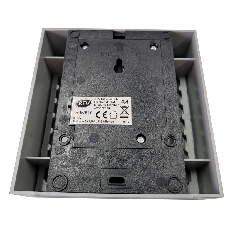 Electronic Westminster Doorbell Melody 82 dB REV Knight Silver Bell