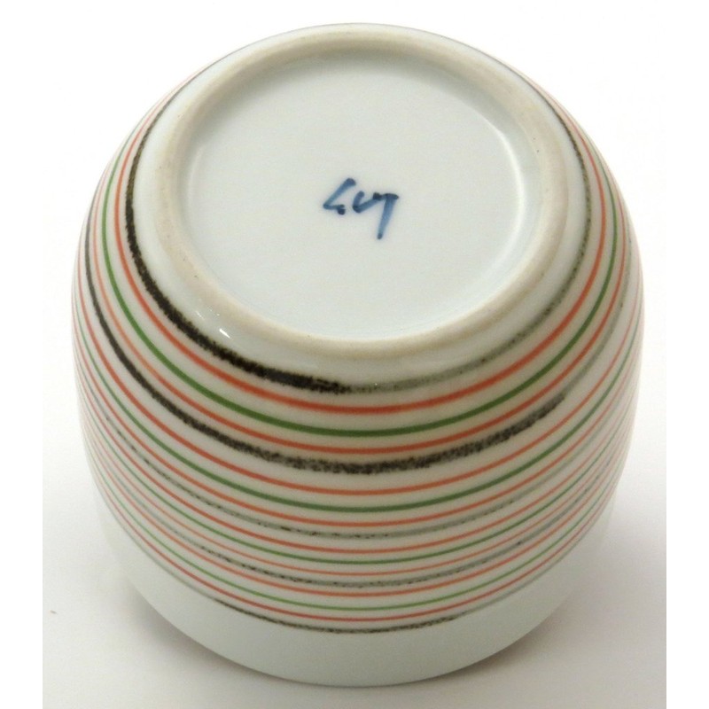 Hasami Ware Senright Emon Kiln Komasuji Cup