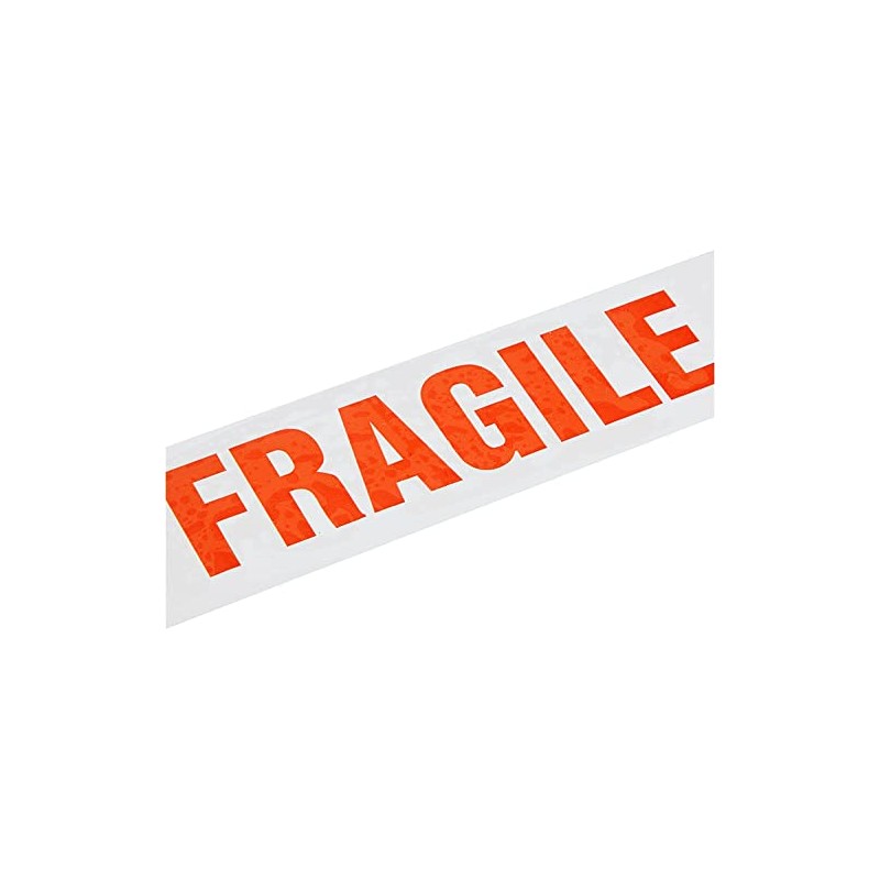HTUK Clear Tape Brown Tape Fragile Low Noise Printed Tape