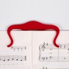 4Pcs Music Book Clip M Shape Page Holder Acrylic Wind