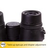 Levenhuk Karma Base 8x42 Compact Travel Binoculars with Close Focus