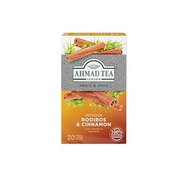 Ahmad Tea, Rooibos & Cinnamon, 20 Count (Pack of 6)