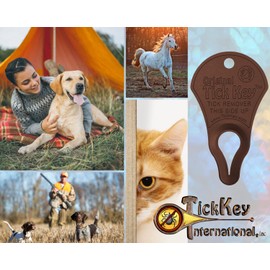 Tick Key Remover, Brown