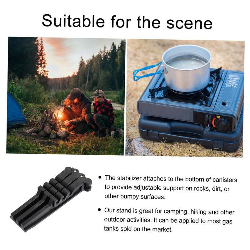 Outanaya Stove Tripod Stand for Camping Gas Nylon Plastic Gas
