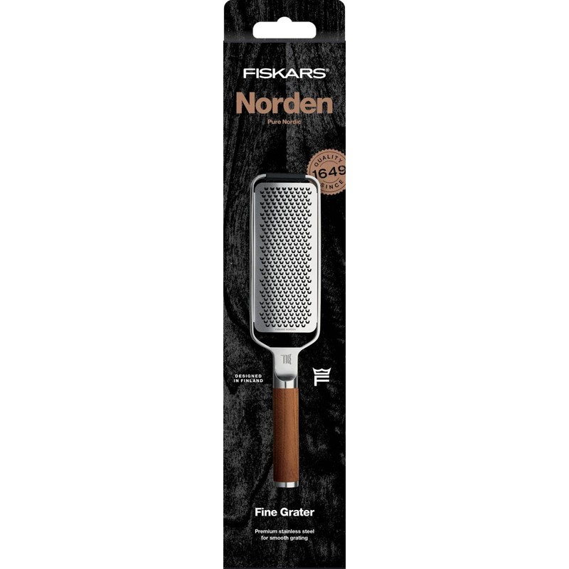 Fiskars Norden 1065245 Hand Grater Fine Length 31.1 cm Stainless