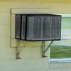 Luxiv Newest Design Mesh Window Air Conditioner Cover Outdoor, Support