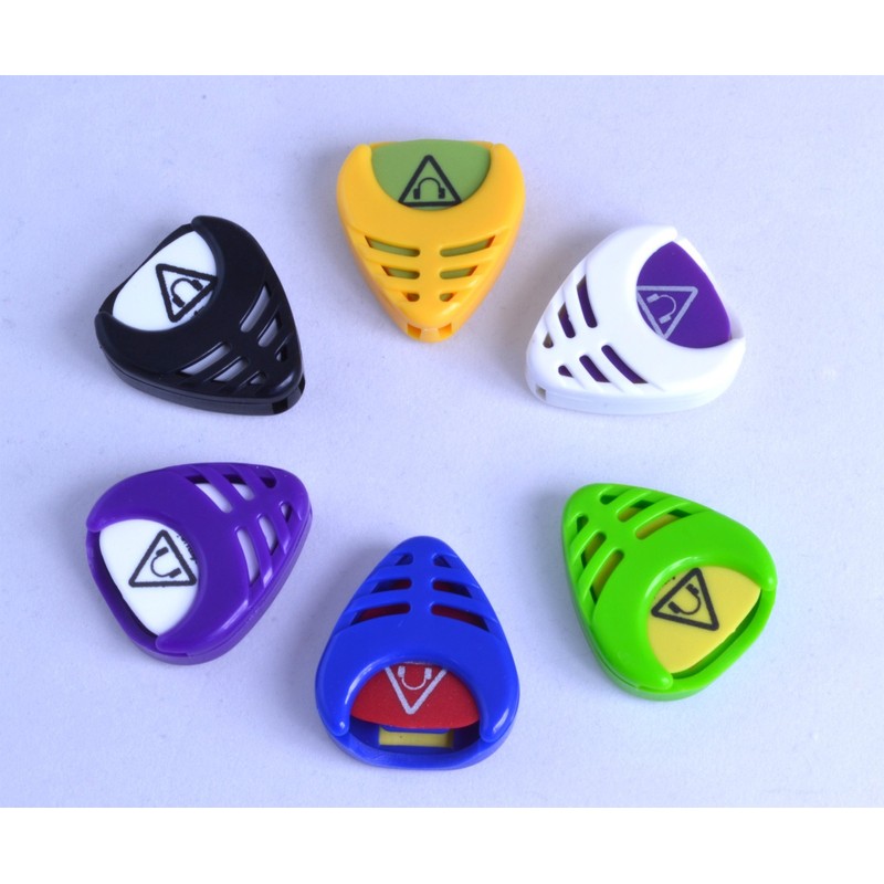Tone Deaf Music Guitar Plectrums with Pick Holder (Pack of