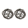 2pcs Rhinestone Shoe Laces Fashionable Shiny DIY Replacement Round Crystal
