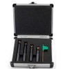 OSCARBIDE 1/2"Round Shank Boring Bar Set, 90 Degree with Indexable