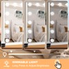 Moonee Vanity Mirror with Lights, Hollywood Lighted Makeup Mirror with