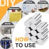 TRYMAG 90Pcs Refrigerator Small Round Magnets for Crafts, 8x3mm Mini