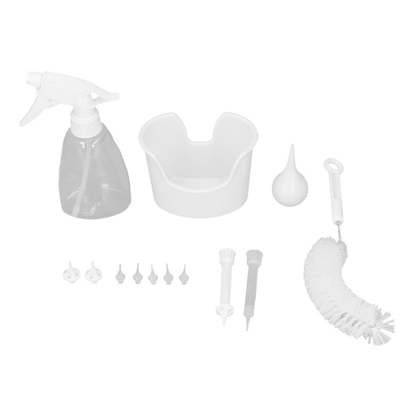Ear Washer Cleansing Kit Conical Shaped Wax Removal 7 Nozzle