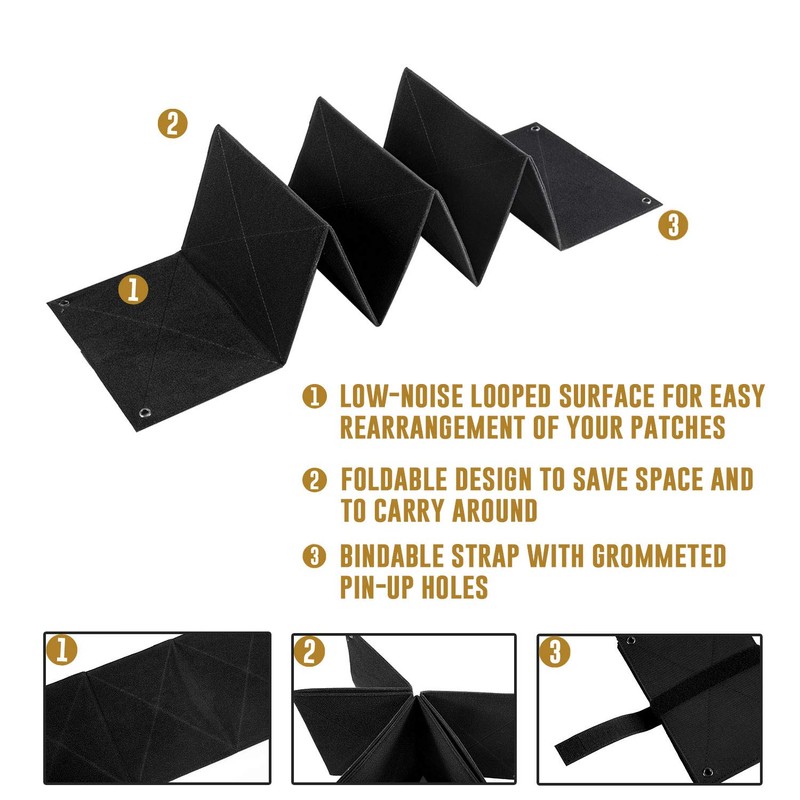 OneTigris Patch Base Patch Mat Hook & Loop Patch Book