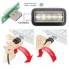 NFHK 5pcs/set DIY OEM USB Type A Male Plug Connector