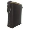 Leather Gold 3875-CHOC Bolt Bag with 2 Spud Wrench Holders,
