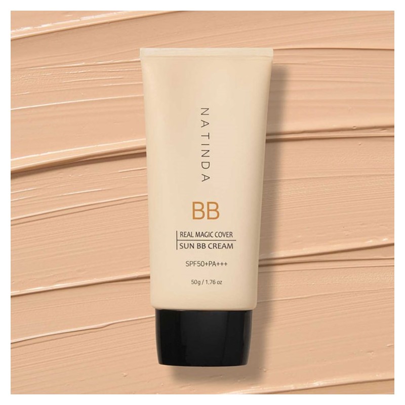 Natinda Tone-up BB Cream Real Magic Cover Sun BB Cream