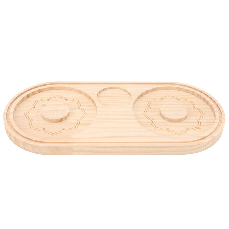 Salt Rimmer Pine Wood Sugar Rimmer Waterproof Holder Bar Tool