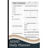ADHD Daily Planner: Undated Structured Notebook to Organize Daily Tasks